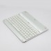 Mobile Bluetooth 3.0 Keyboard for iPad2/3 White + Silver