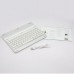 Mobile Bluetooth 3.0 Keyboard for iPad2/3 White + Silver