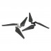 DJI Phantom2 Vision 9443 Propeller Carbon Fiber Self Lock Folding Prop 3-Blade (2 Pairs)