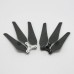 DJI Phantom2 Vision 9443 Propeller Carbon Fiber Self Lock Folding Prop 3-Blade (2 Pairs)