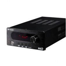 M6D Bluetooth U Disc Fever Digital Large Power Amplifier 2.0 Home Use HIFI Amp Sound Black