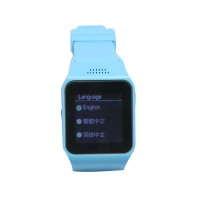 L19 Watch Phone With Quad Band Single Cards Single Standby Single Camera Bluetooth WIFI Blue