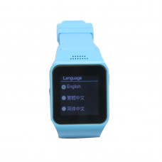 L19 Watch Phone With Quad Band Single Cards Single Standby Single Camera Bluetooth WIFI Blue