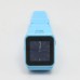 L19 Watch Phone With Quad Band Single Cards Single Standby Single Camera Bluetooth WIFI Blue