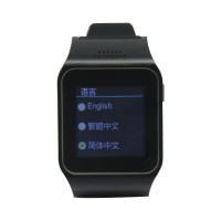 L19 Watch Phone With Quad Band Single Cards Single Standby Single Camera Bluetooth WIFI Black