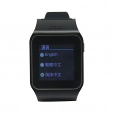 L19 Watch Phone With Quad Band Single Cards Single Standby Single Camera Bluetooth WIFI Black