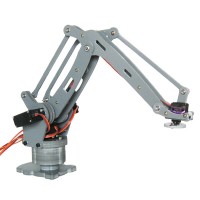 Axis Palletizing Robot Manipulator Model with No Arduino Servo Control Board