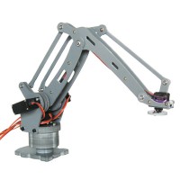 Axis Palletizing Robot Manipulator Model with No Arduino Servo Control Board