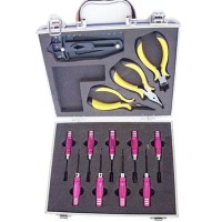 13in 1 Tool Box RC Screwdriver Pliers with Aluminum Case Helicopter Plane Kit