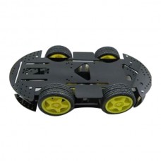 New Version 4 Wheel Smart Car Chassis / Speed Detection/ Robot/ Four Motor Drive/ Trail Tracking/ Avoiding Obstacle