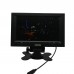 7 inch HD Hightlight Monitor 1024*600 Car Use Monitor FPV LCD Display w/ Audio & Snowflake Screen