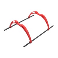 Multirotor Quadcopter Hexacopter DIY Universal 105mm Landing Skid Gear PVC Stand & Glass Fiber Tube Red