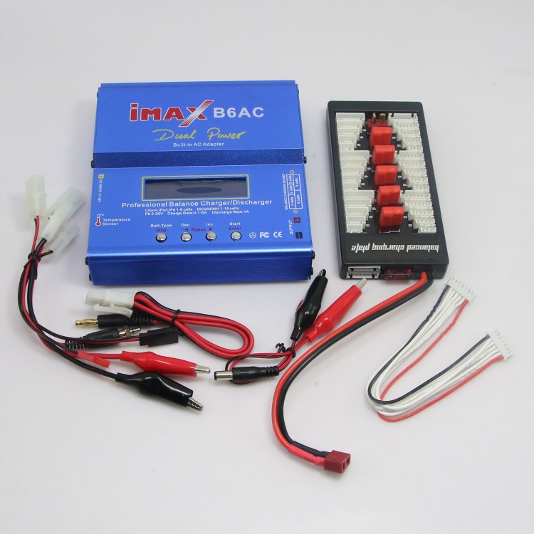 iMAX B6 AC B6AC Lipo NiMH 3S/4S/5S RC Battery Balance Charger Digital Charger & BAttery Balance