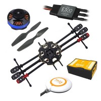 Tarot 680 Pro ARTF Hexacopter TL68P00 w/ DJI Naza V2 Tarot 4006/620KV & DJI E300 15A ESC FPV Multi-Rotor Super Combo