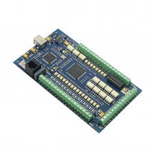 4 Axis USB CNC USBCNC Stepper Breakout Board Interface Controller Card MACH3 1 MHz 5V Input for CNC Milling Machine