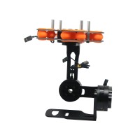 3 Axis Brushless Gimbal FPV Camera Gimbal Frame Kit w/ AlexMos Controller for Mini DSLR NEX5/6/7 Black