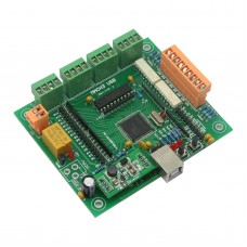 4 Axis USB CNC Controller CNCUSB Interface Board CNC USB MACH3 Software USBCNC Driver  