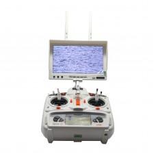 5.8G 7'' LCD FPV Monitor w/ Built-in Battery 32CH Dual Receiver for DJI Phantom 2