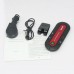 Universal Bluetooth Handsfree Speaker Phone + Car Charger Kit For Mobile Phone Red