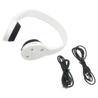 Bluetooth Stereo Headset BH-506 Wireless Bluetooth Headphone for Android Smart Phones Tablet PC White