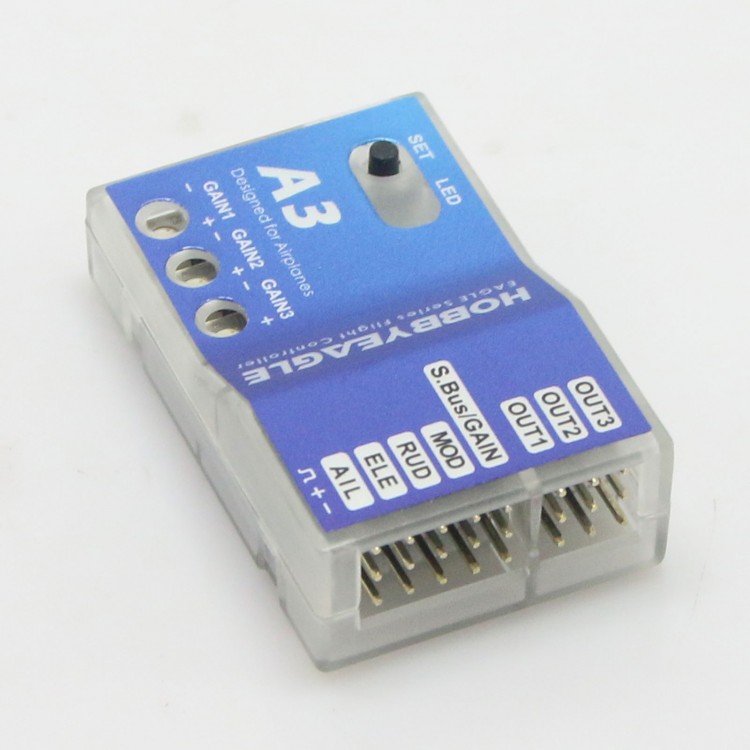 HOBBYEAGLE A3 New Version Fixed Wing Flight Control 3 Axis Gyroscope