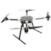 Robo-Q 820mm Carbon Fiber Folding Quadcopter Frame Kit w/Retractable Landing Skid FPV