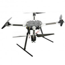 Robo-Q 740mm Carbon Fiber Folding Quadcopter Frame Kit w/Retractable Landing Skid FPV