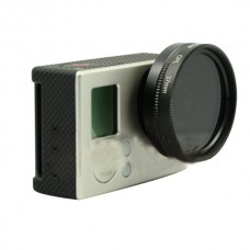 Filter CPL 37MM Circular Polarizing Lens For gopro Hero 3+/Hero 3 sports Go pro Camcorders Black