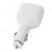 4-Port USB Car Charger - White (DC 12V)