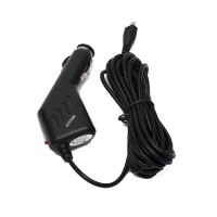 JUSTONE Universal Car Cigarette Lighter Charger for GPS / Cell Phone / Camera SJ4000 - Black (3.5m)