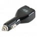 STAR GO ST-07 5V 2.1A Dual USB Output Car Charger w/ LED Indicator for Cellphone + More - Black