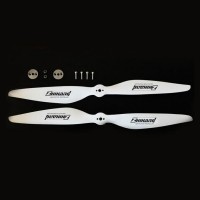 12 inch SAIL White Multiaxis High Efficiency Beech Wood Propeller for Quad Hexa Octacopter