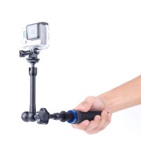 360 Degree Angle HG-4 Monopod Shooting for Gopro Hero 3+/3/2/1 Blue 