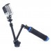360 Degree Angle HG-4 Monopod Shooting for Gopro Hero 3+/3/2/1 Blue 