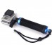 HG-3 Monopod Shooting Rod for Gopro Hero 3+/3/2/1 w/ String & Gopro Adapter Blue 