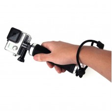 HG-3 Monopod Shooting Rod for Gopro Hero 3+/3/2/1 w/ String & Gopro Adapter Silvery 