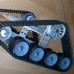 Smart Car Tank Chassis Robot Tracked Vehicles / Chassis Wali Aluminum Alloy & Two Motors