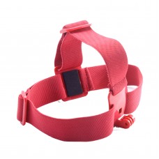 GHS-1 Colorful Head Strap Adjustable for Gopro1 Gopro2 Gopro3 Gopro3+ Red