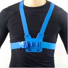GCS-1 Colorful Adjustable Chest Strap Shooting Action Sports for Gopro1 Gopro2 Gopro3 Gopro3+ Blue