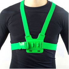 GCS-1 Colorful Adjustable Chest Strap Shooting Action Sports for Gopro1 Gopro2 Gopro3 Gopro3+ Green
