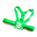 GCS-1 Colorful Adjustable Chest Strap Shooting Action Sports for Gopro1 Gopro2 Gopro3 Gopro3+ Green