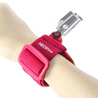 GWS-1 Colorful Adjustable Wrist Strap Shooting Action Sports for Gopro Hero 3 3+ Red 