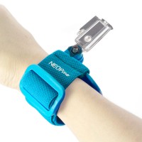 GWS-1 Colorful Adjustable Wrist Strap Shooting Action Sports for Gopro Hero 3 3+ Blue