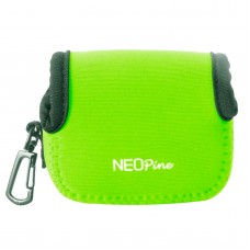GN-1 Colorful Stretchy Neoprene Bag Waterproof for Gopro Hero 3 3+ Green