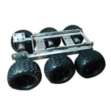 Aluminum Alloy Tank Chassis Robot Car Obstacle Crossing Car Large Foot Terrain Vehicle