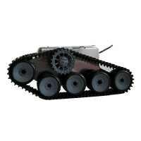 ROT-3  Apron Wheel Tank Robot Chassis Smart Car Robot Tank DC 12-24V w/ 2 Motors