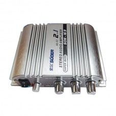 SON-169 300W+300W Super Bass HiFi 2.1 Stereo Audio Car Amplifier/ Auto Sound Enlarger