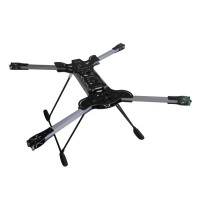 MF-H4 Aluminum Tube Folding Quadcopter 680 Wheelbase 2.0mm Glass Fiber CNC without Lanidng Gear