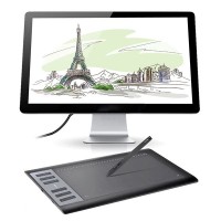 HUION 1060 Pro+ Art Digital Tablet Graphics Tablet Monitor Drawing Graphic Tablet With Best Gift