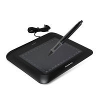 Huion 8"x6"USB Art GraphicsTablet Drawing Tablet Black with Wireless Digital Pen-P608N